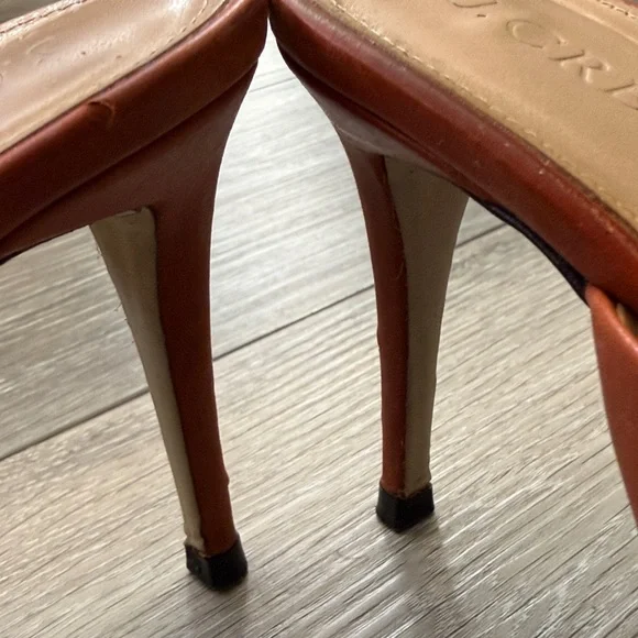 J. Crew Lena Two-Strap Heeled Slides - Picture 7 of 13